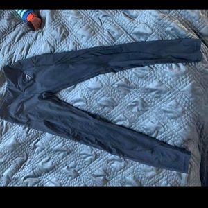 Black gymshark mesh leggings